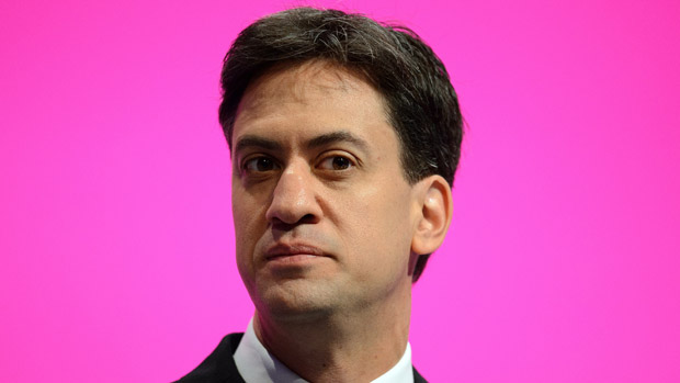 Ed Miliband at the Manchester Labour Party Conference 
