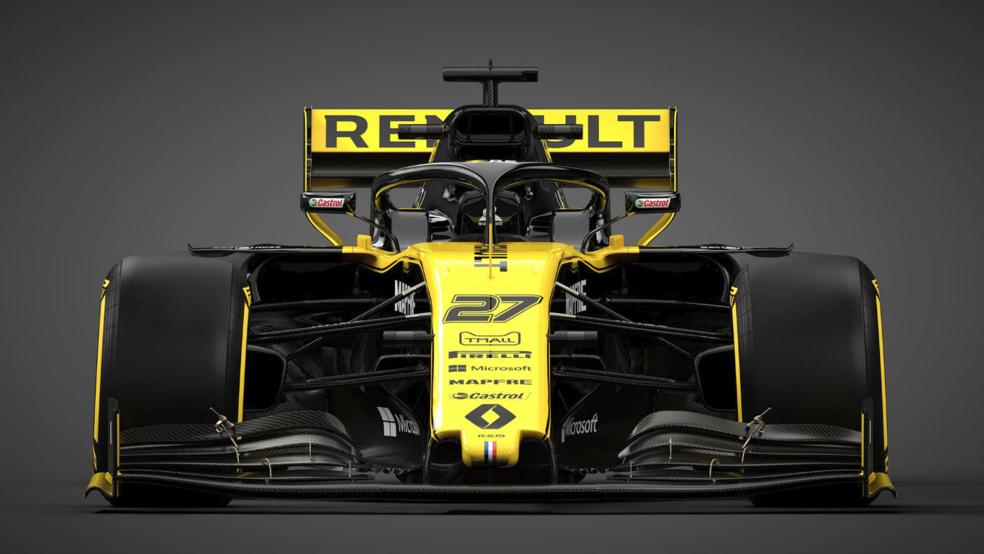 Renault R.S.19 F1 2019 car livery