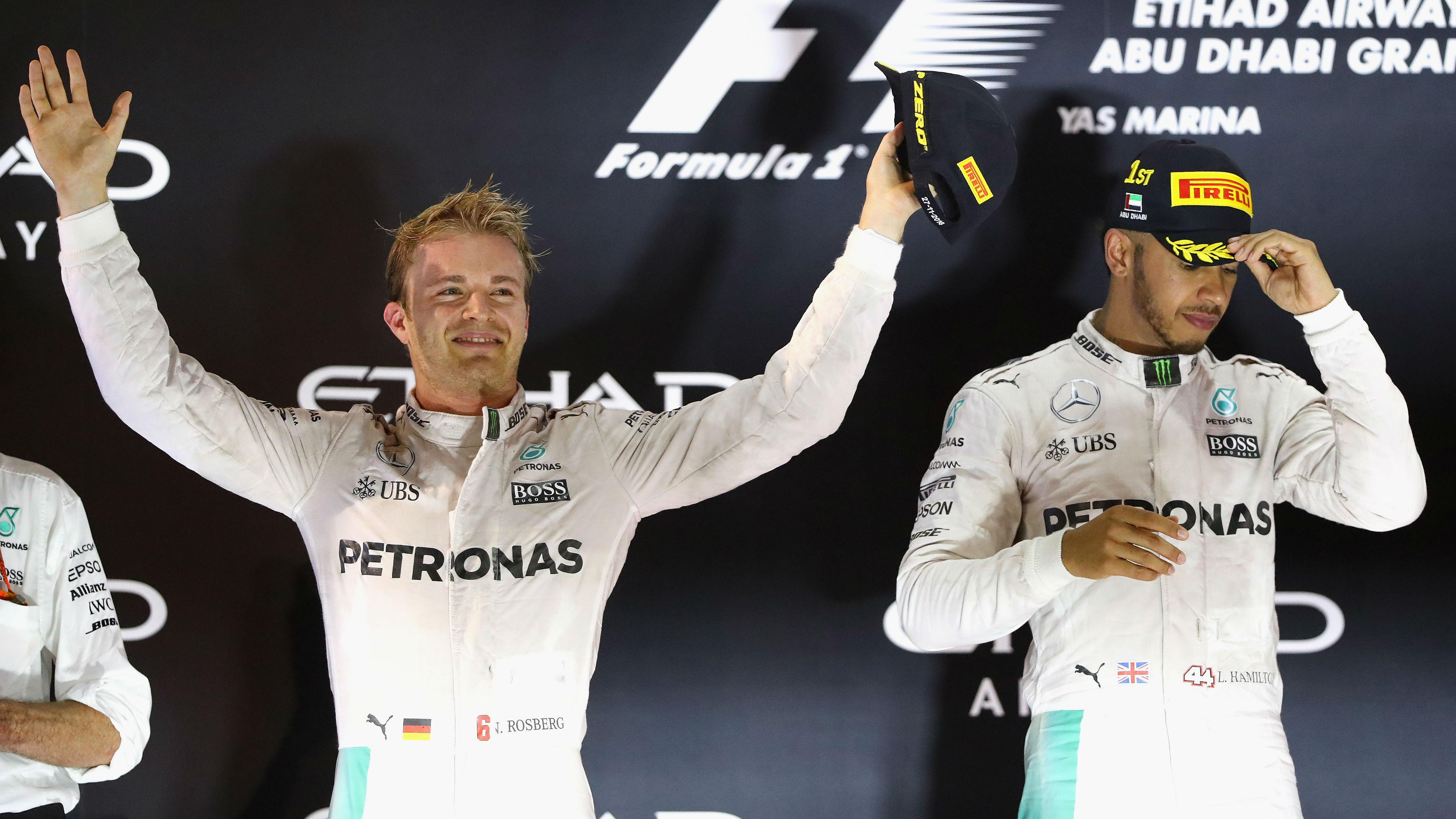 F1 Lewis Hamilton and Nico Roseberg