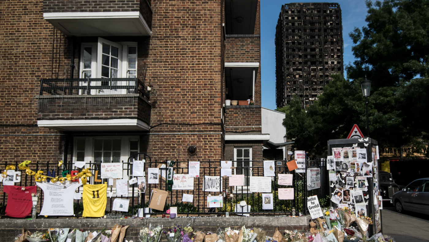 Grenfell Tower tributes