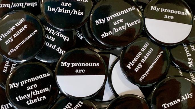 Pronouns sticker