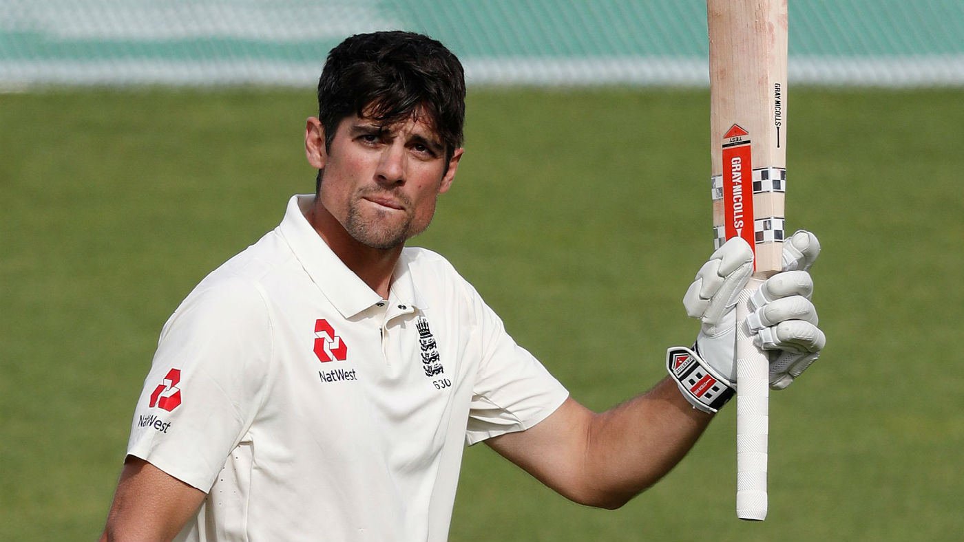 Alastair Cook scored 147 runs in his final Test innings for England