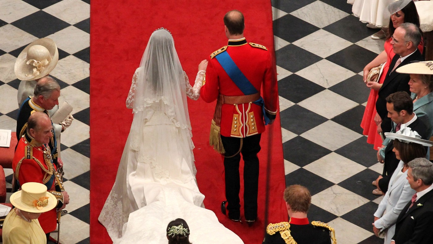 Prince William and Kate Middleton&#039;s wedding day