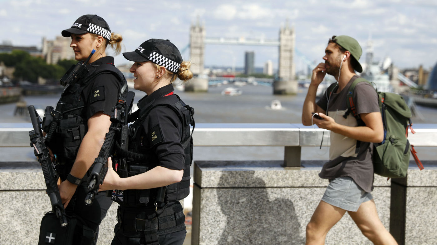 Police on London Bridge