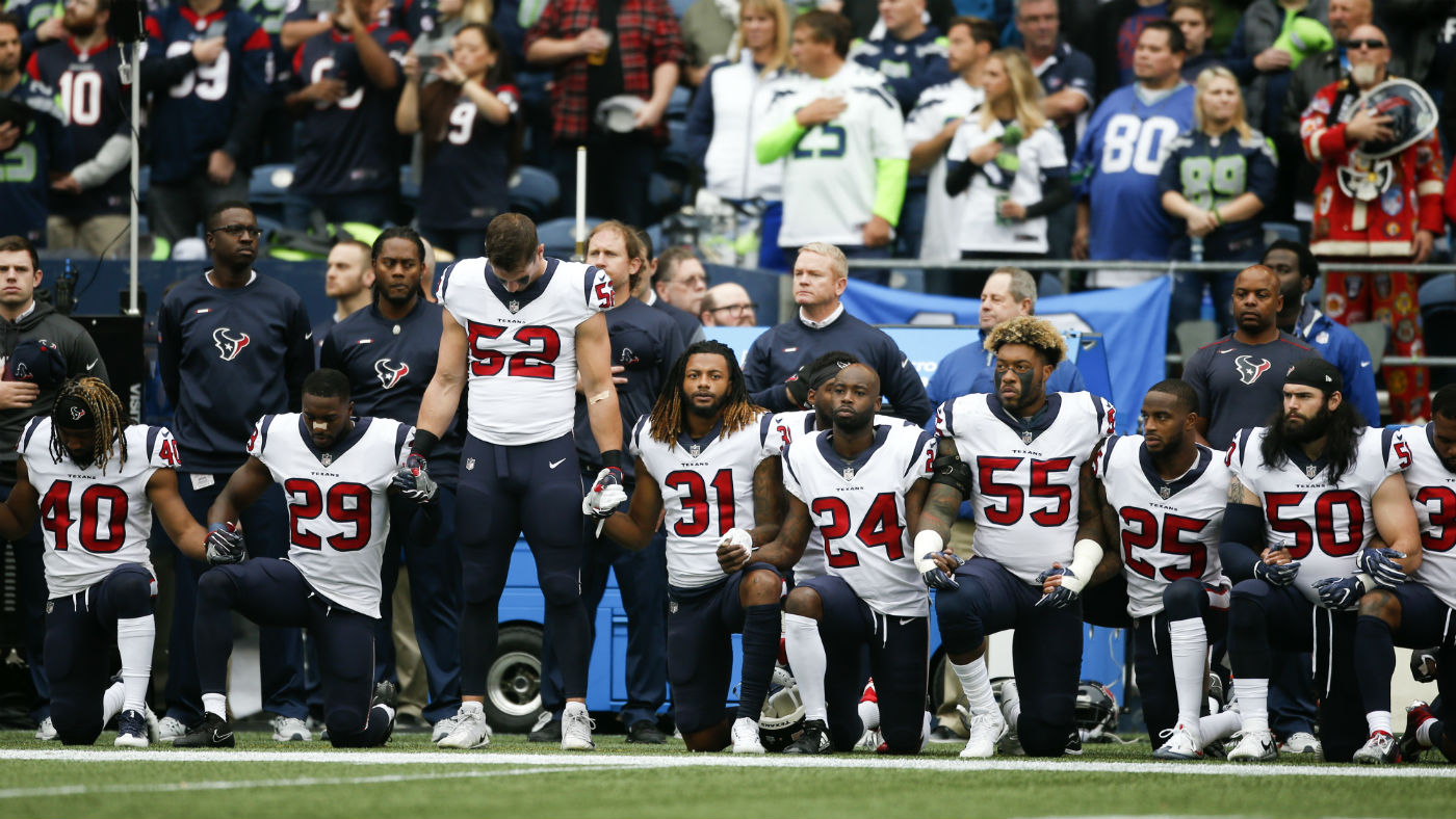 Houston Texans NFL kneeling protest