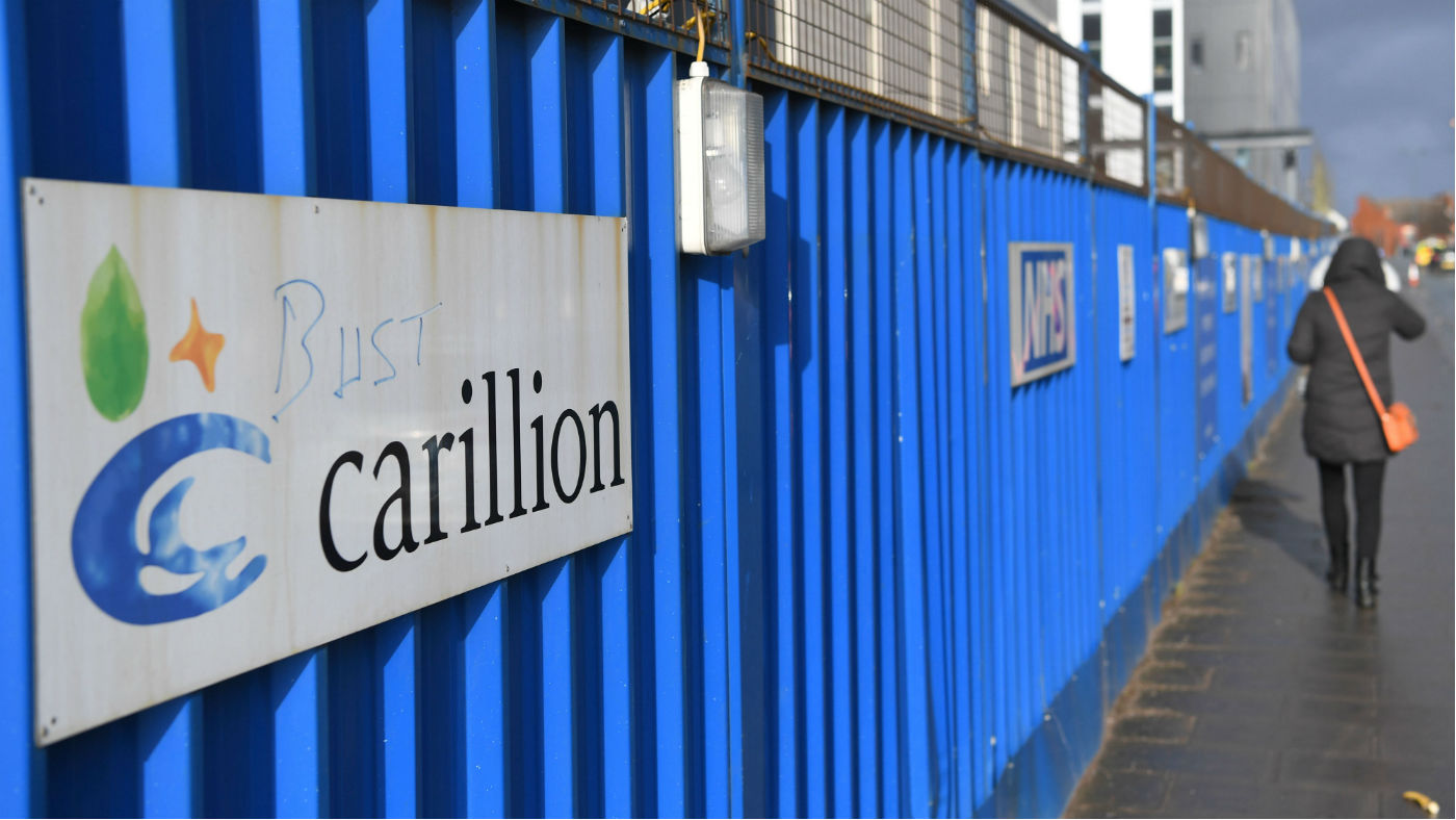 Carillion collapsed with debt and pension liabilities of £2.2bn