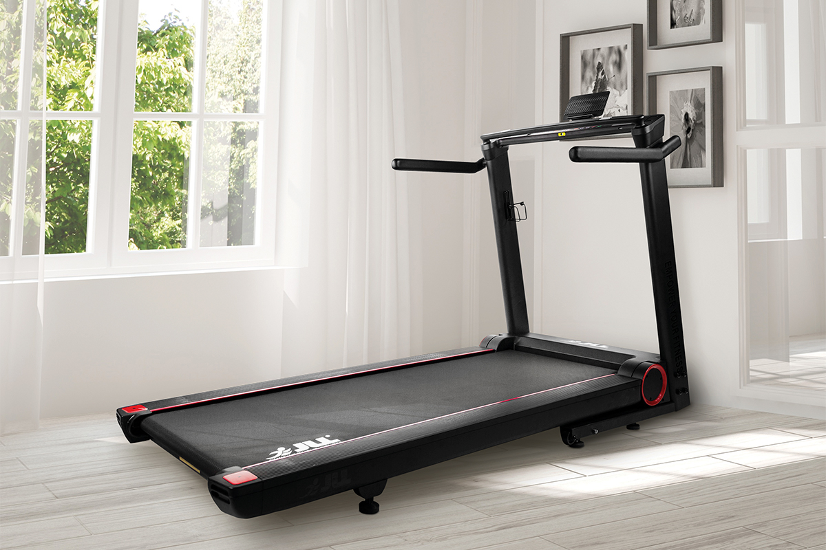 Treadmill in room