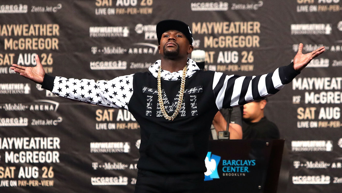 American boxing star Floyd ‘Money’ Mayweather is the highest-paid athlete of the decade