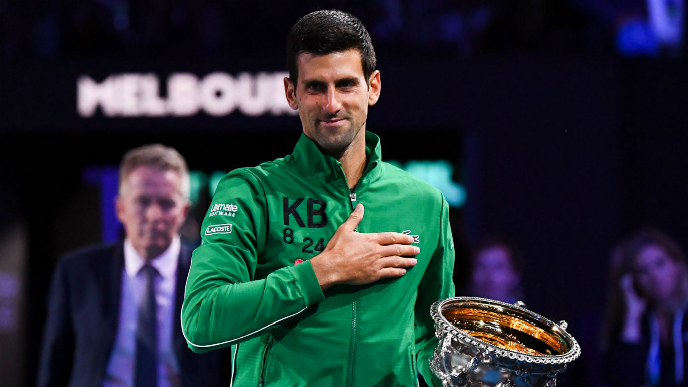 Novak Djokovic won his 17th grand slam at the 2020 Australian Open