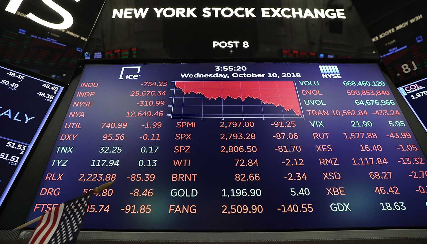 Steep losses on Wall Street have caused global stock market slump