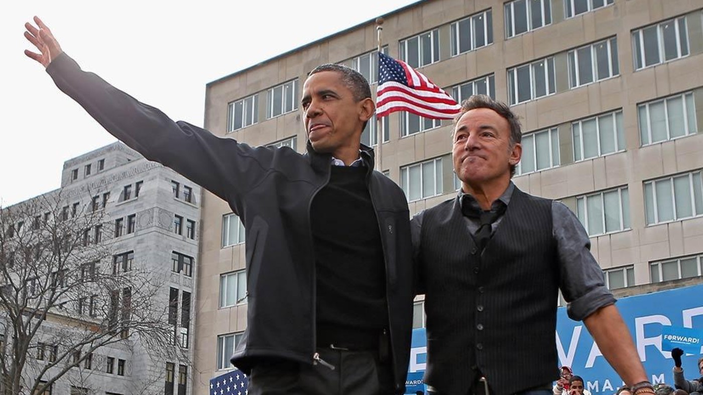 Obama and Springsteen: ‘homespun wisdom’ in Renegades