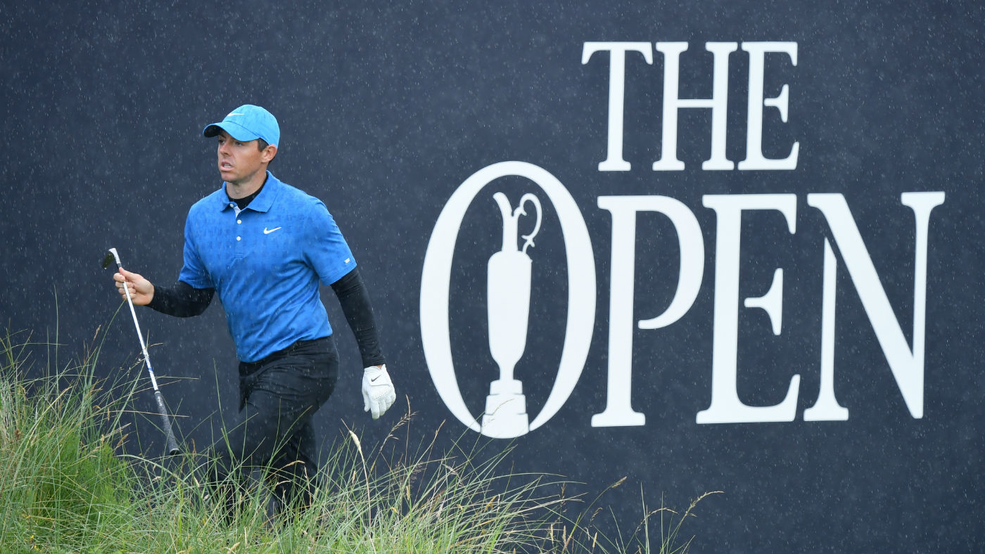 Northern Irish golfer Rory McIlroy had a nightmare first round at The Open at Royal Portrush