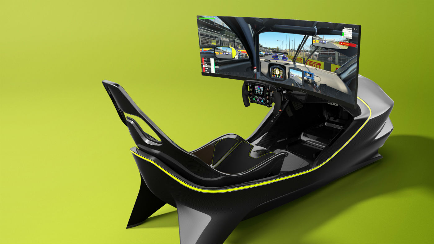 AMR-C01 Aston Martin racing simulator 