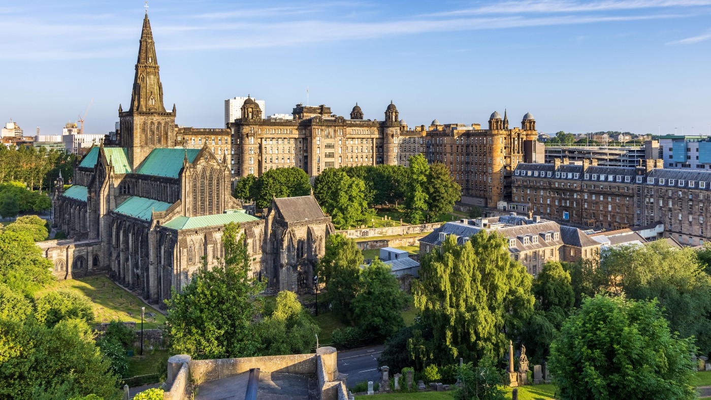 Glasgow Cathedral and the Old Royal Infirmary 