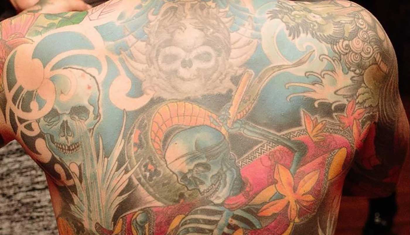 Tattoo artist Chris Wenzel’s skin will be preserved and framed