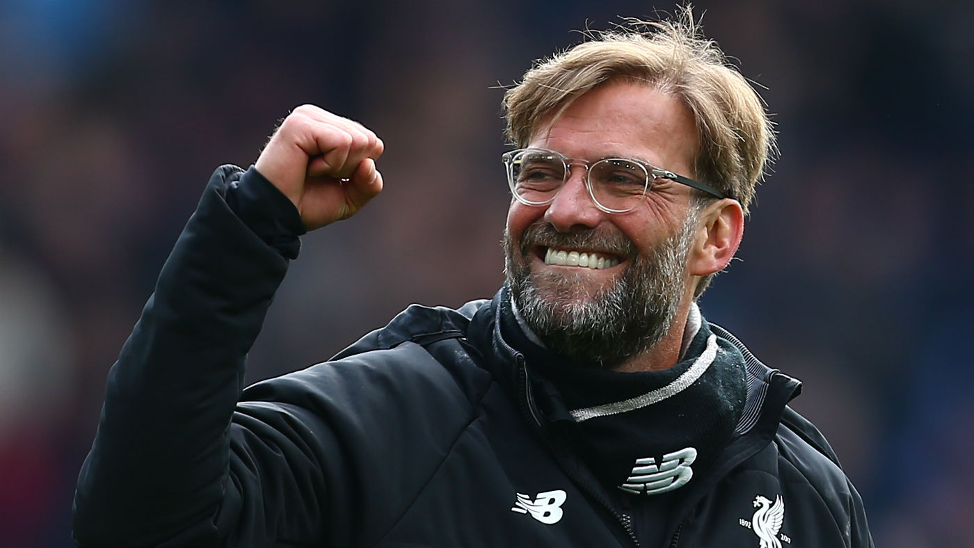 Liverpool boss Jurgen Klopp hopes to be celebrating at the end of the Premier League season