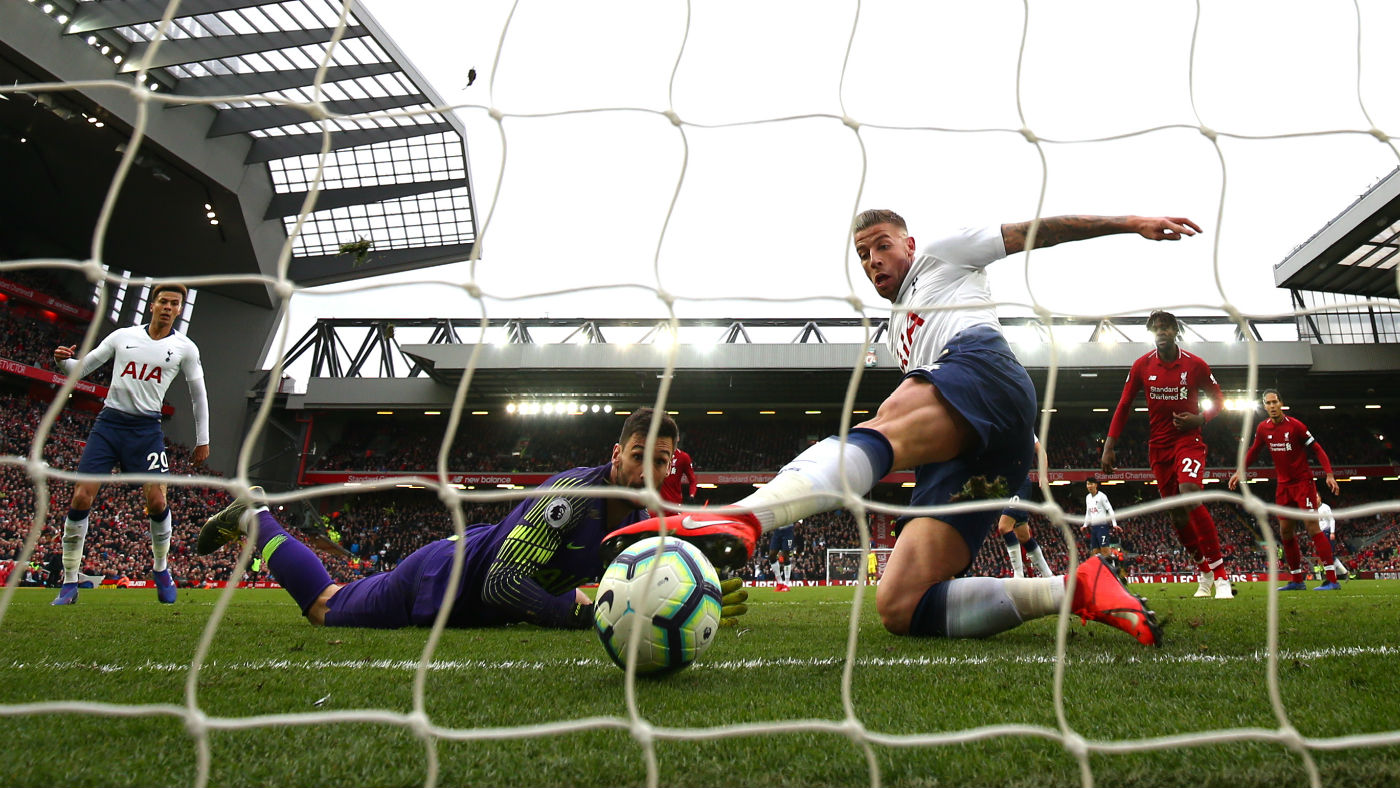Toby Alderweireld’s last-minute own goal gave Liverpool the win against Tottenham