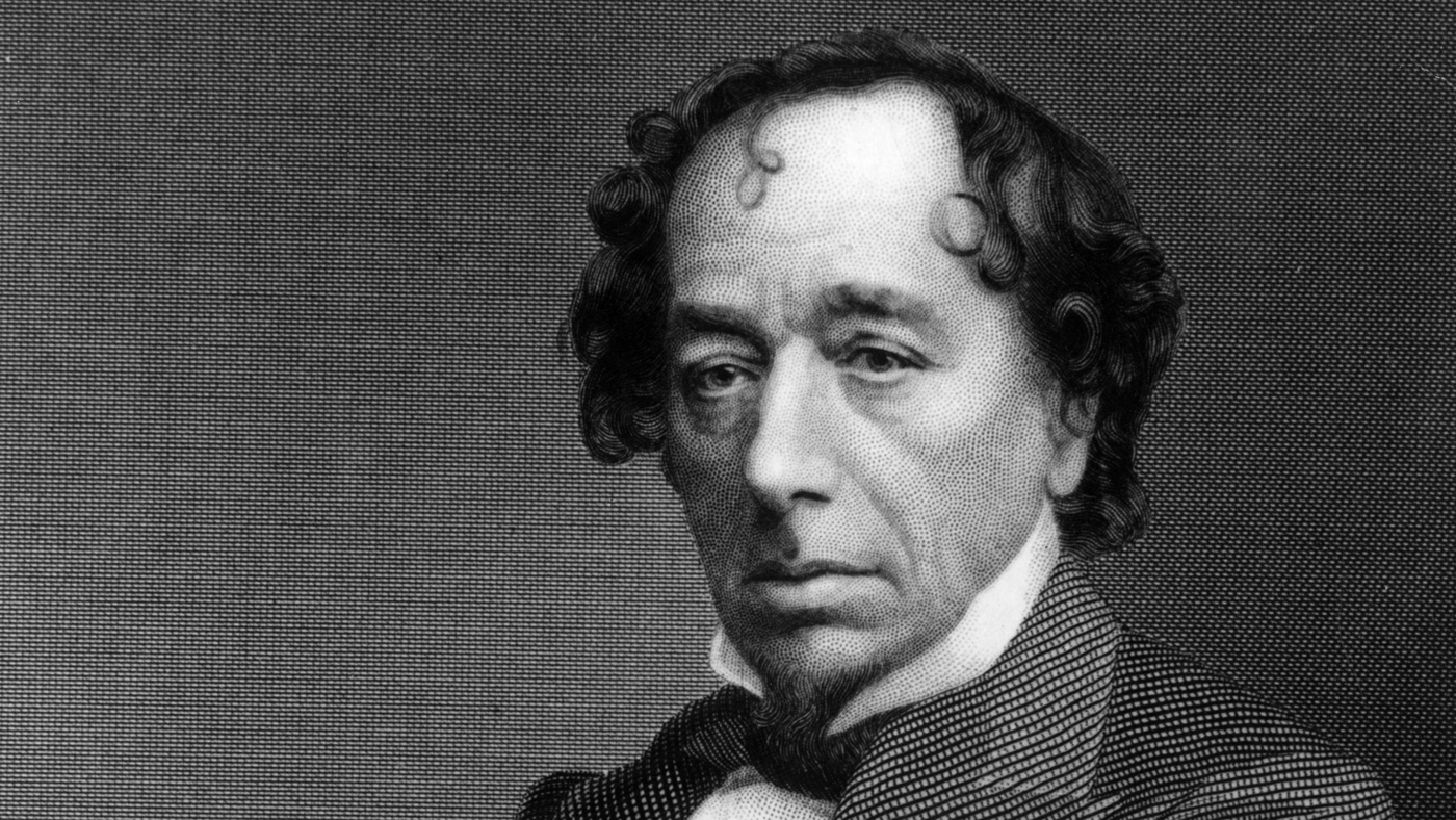 British statesman Benjamin Disraeli