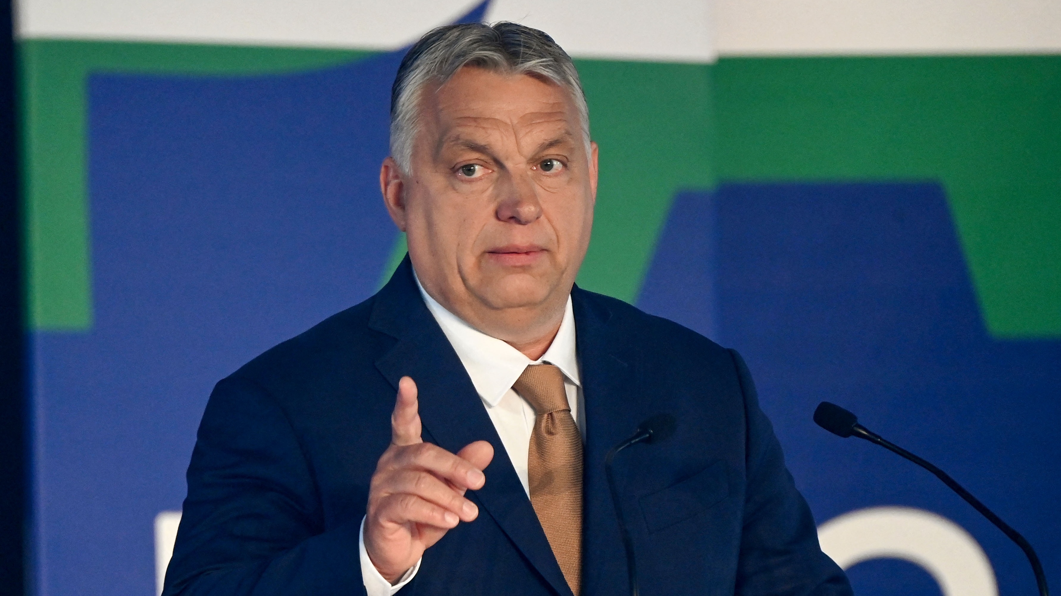 Viktor Orbán addresses the Conservative Political Action Conference in Budapest, Hungary