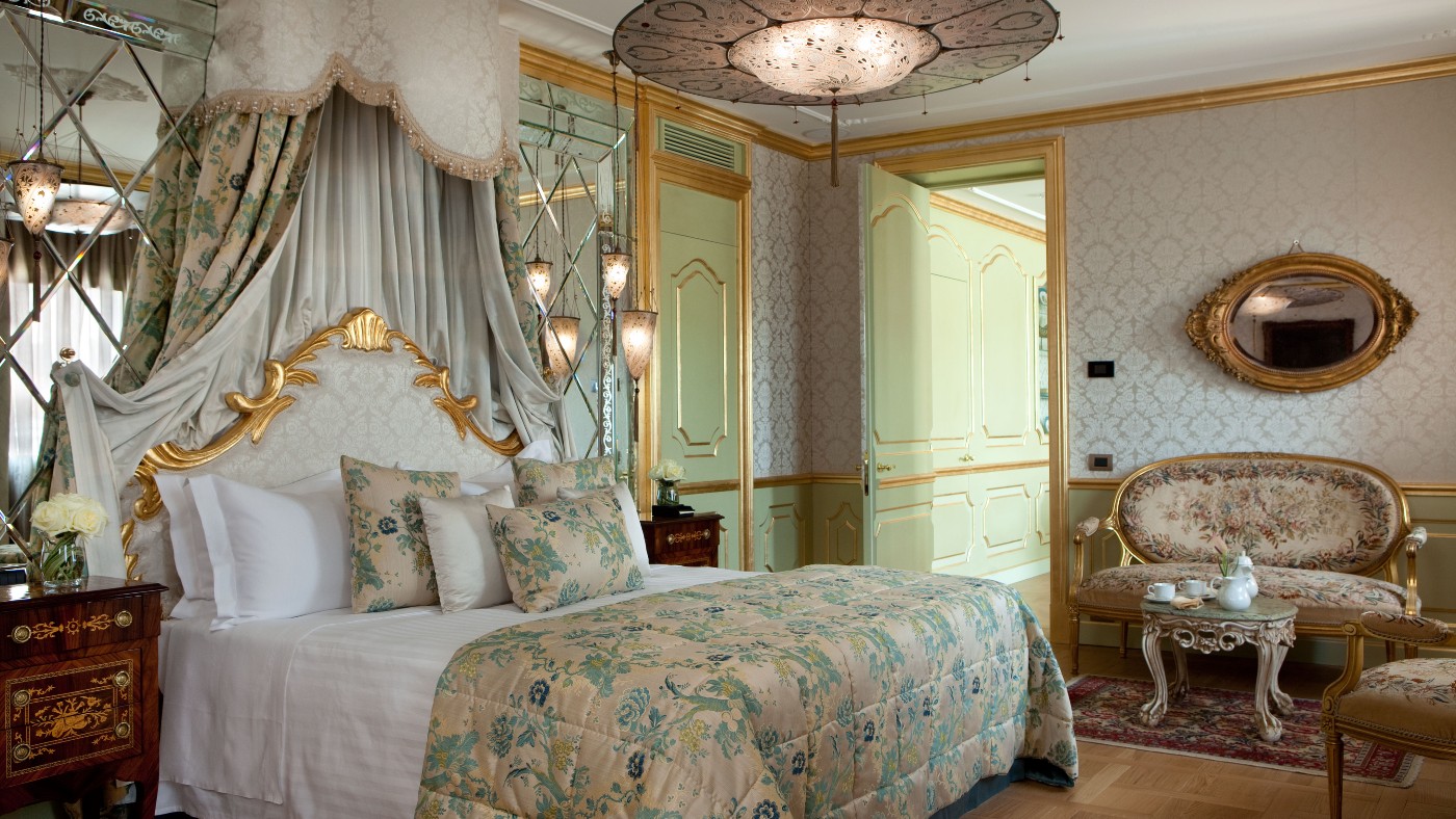 The San Giorgio Terrace Suite at the Baglioni Hotel Luna Venice