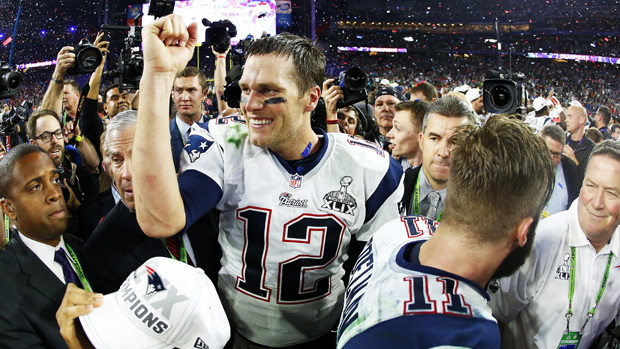 Tom Brady of the New England Patriots 
