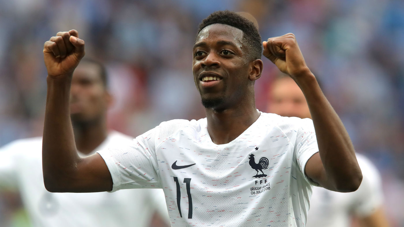 Barcelona star Ousmane Dembele won the 2018 Fifa World Cup with France