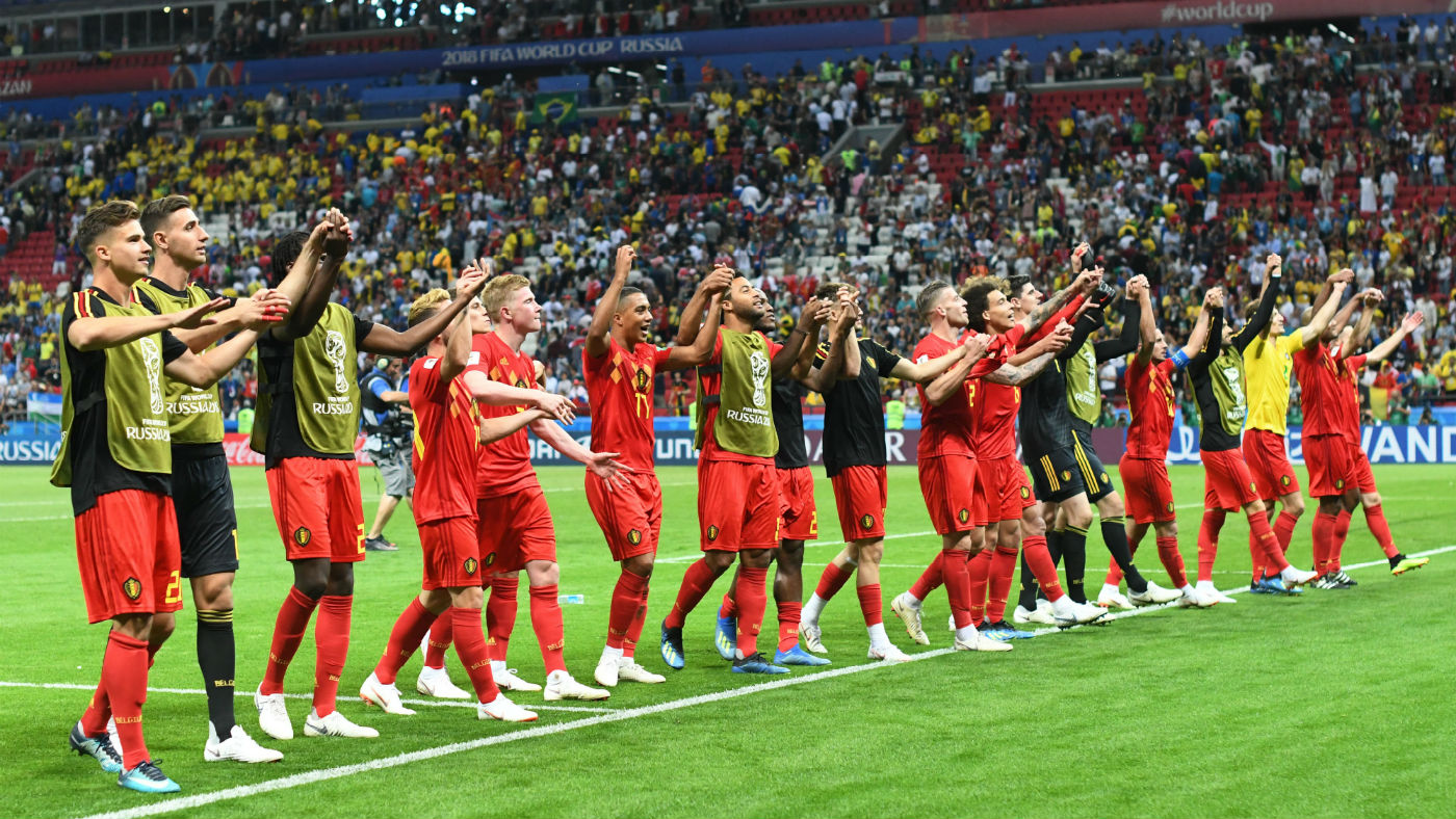 Belgium reached the semi-finals of the 2018 Fifa World Cup
