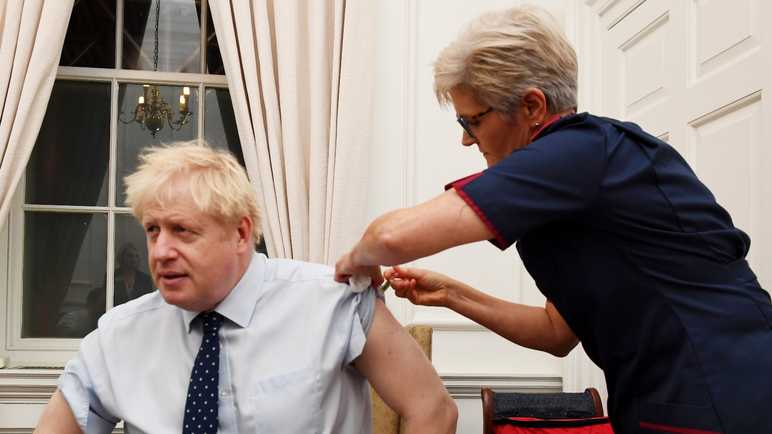 Boris Johnson flu