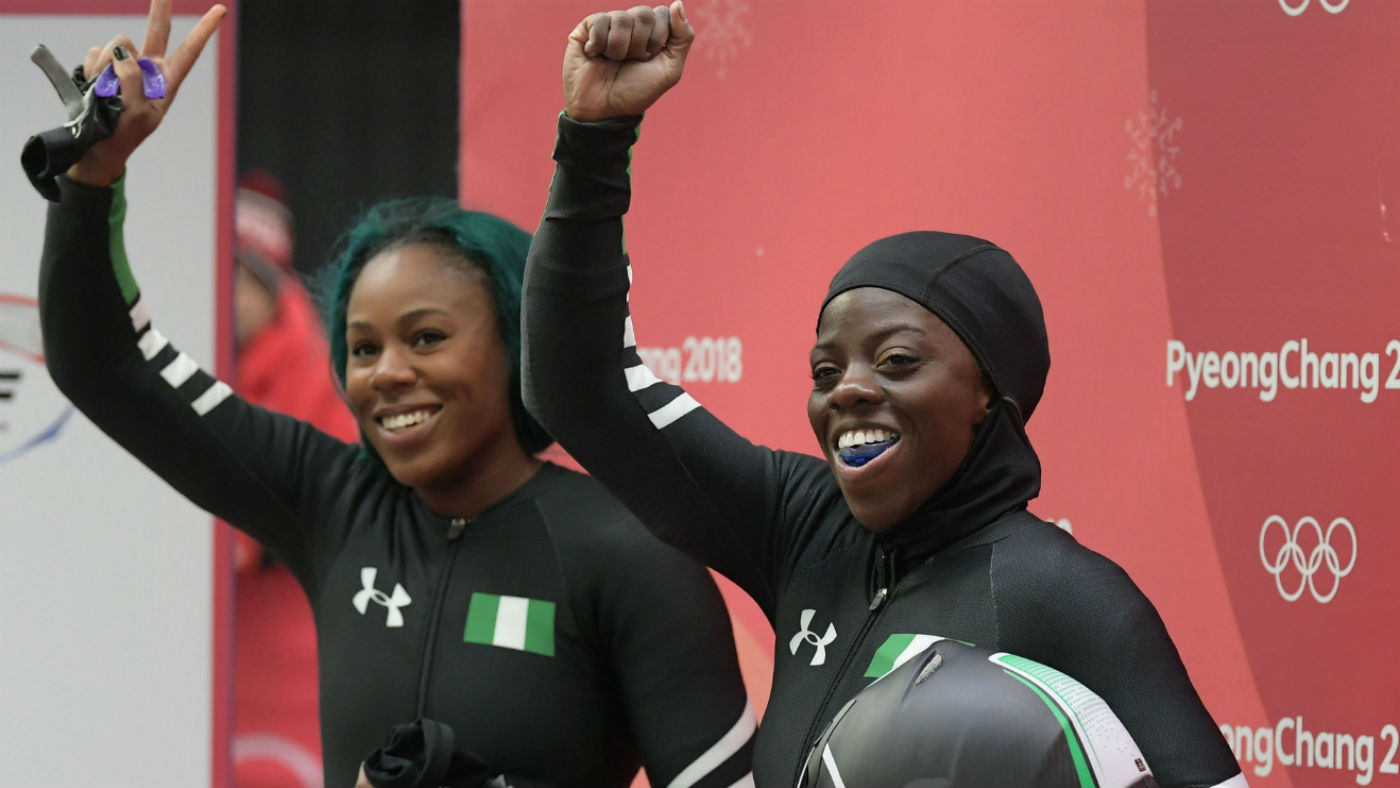 Nigeria women&#039;s bobsleigh, PyeongChang