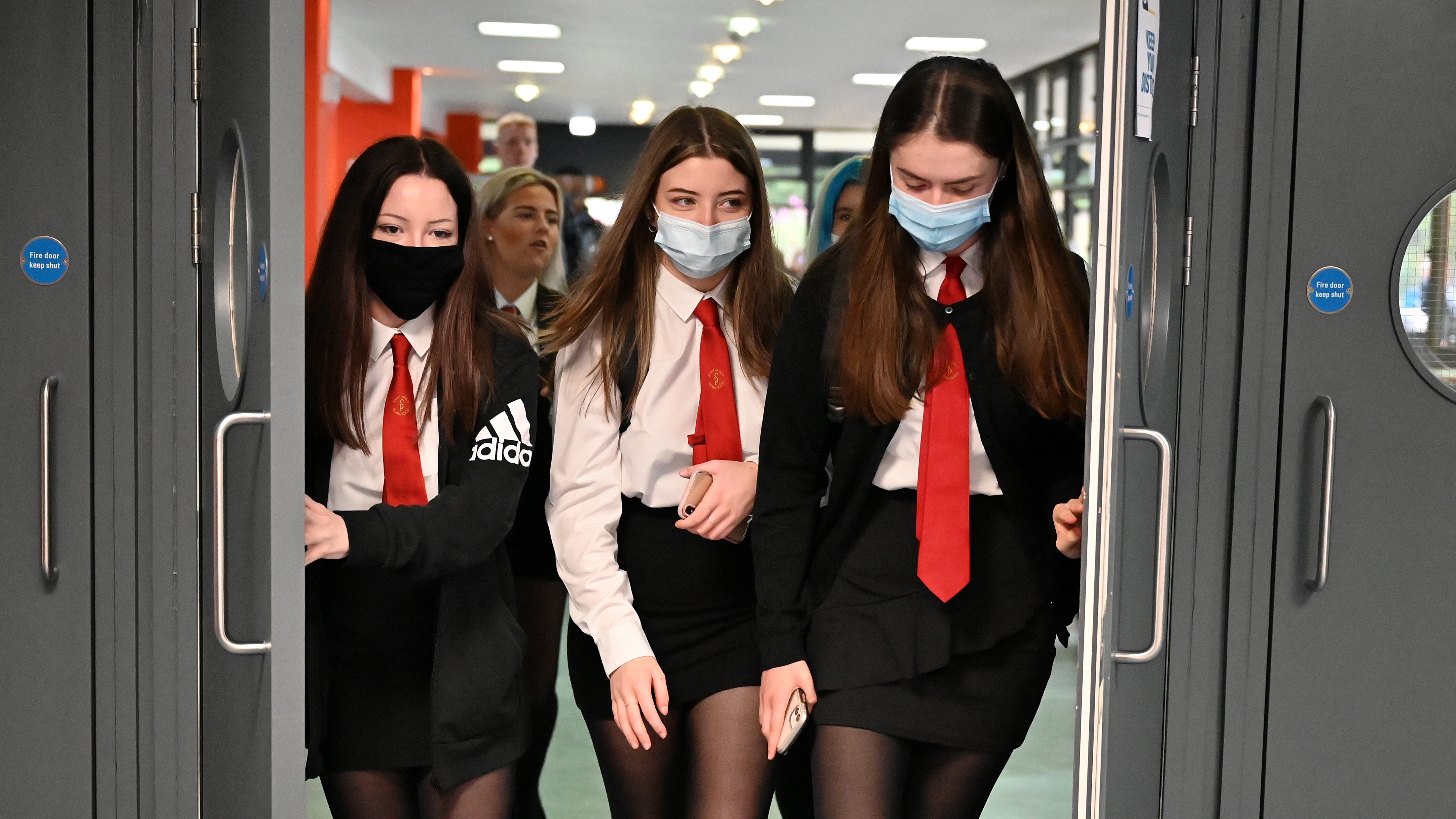 Pupils returning to school after the third lockdown