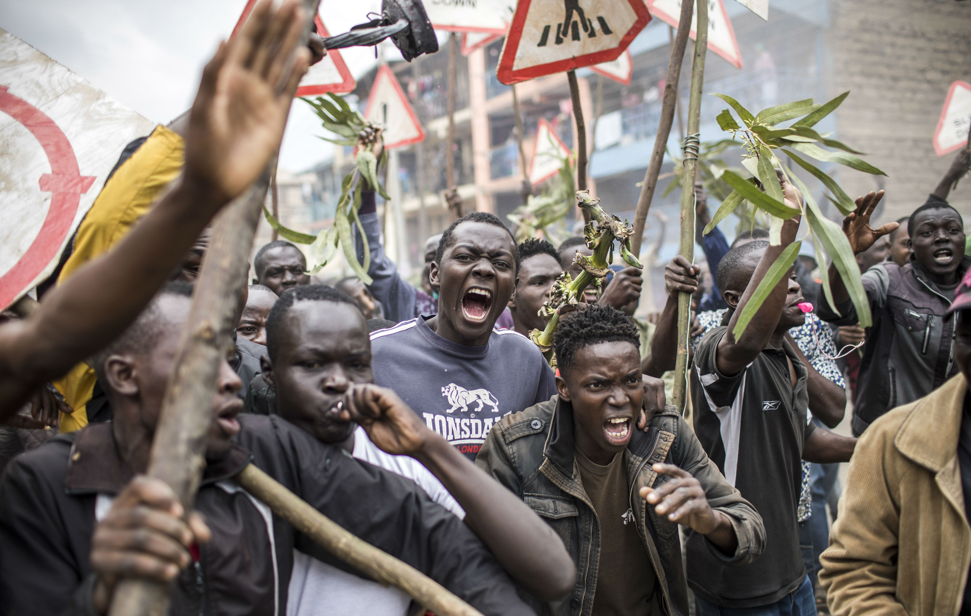 Kenyan election protests 