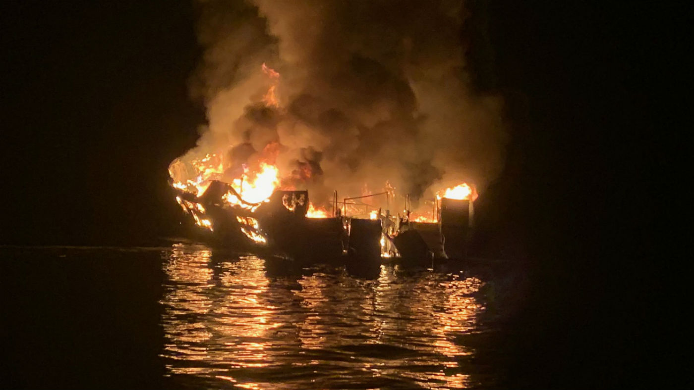 Conception boat fire