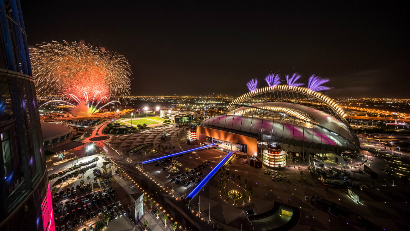Khalifa International Stadium in Doha