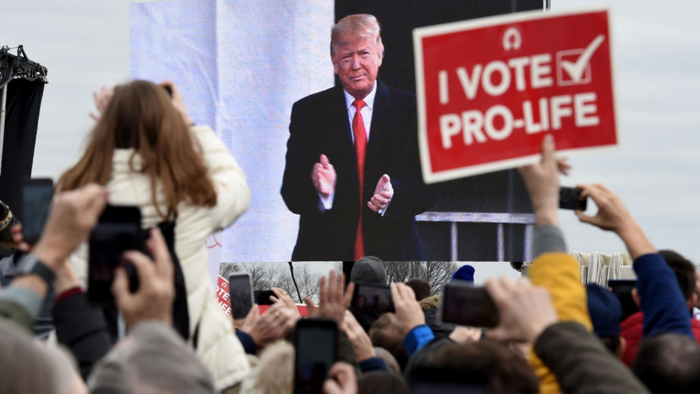Donald Trump&#039;s &#039;March for Life&#039; in January 2020
