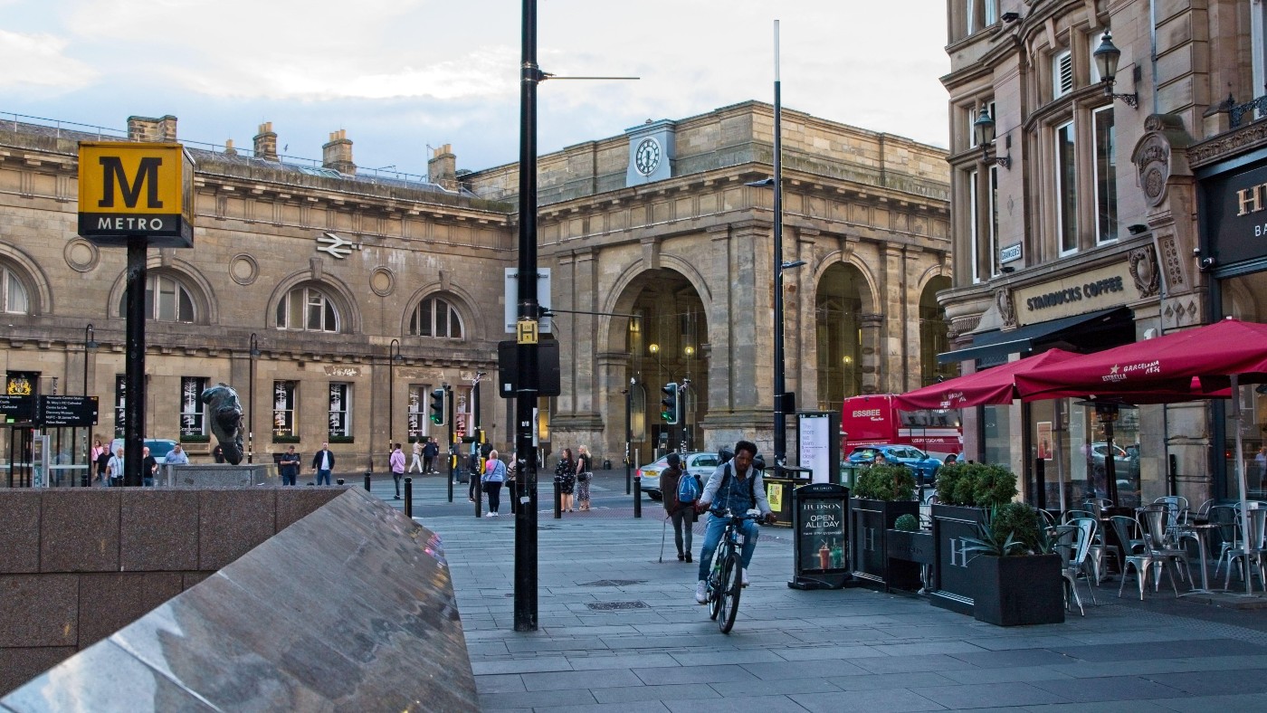 Newcastle Central Station and Metro