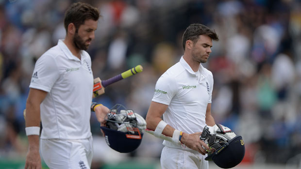 James Anderson and Liam Plunkett