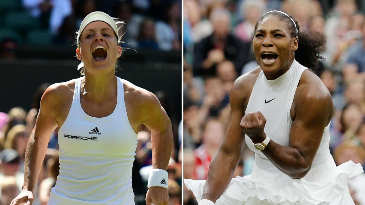 2018 Wimbledon women’s final Angelique Kerber vs. Serena Williams