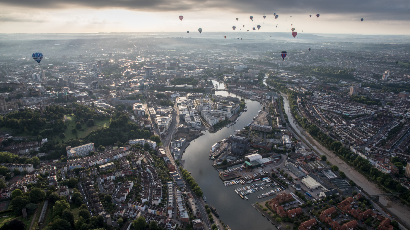 Bristol aerial view