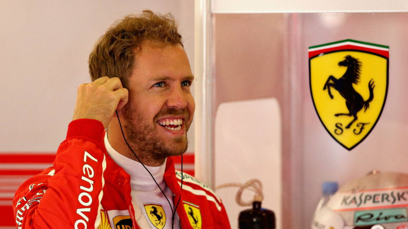 Ferrari’s Sebastian Vettel finished second in the 2018 F1 drivers’ championship