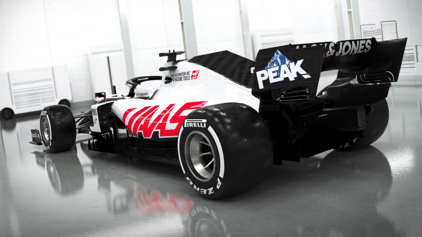 The Haas Formula 1 team have revealed digital renderings of the VF-20 car