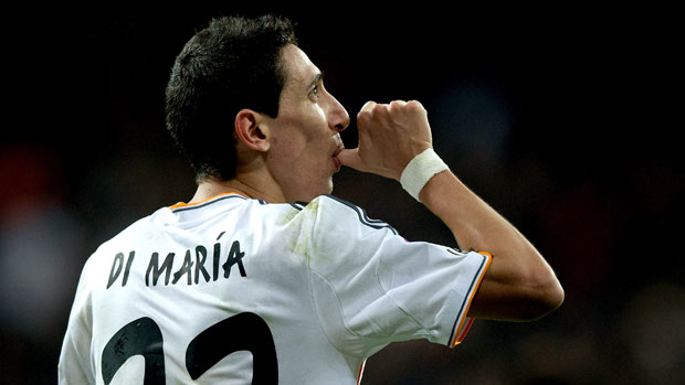 Real Madrid&#039;s Angel Di Maria