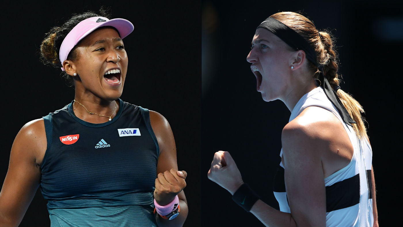 Australian Open 2019 women’s singles finalists Naomi Osaka and Petra Kvitova