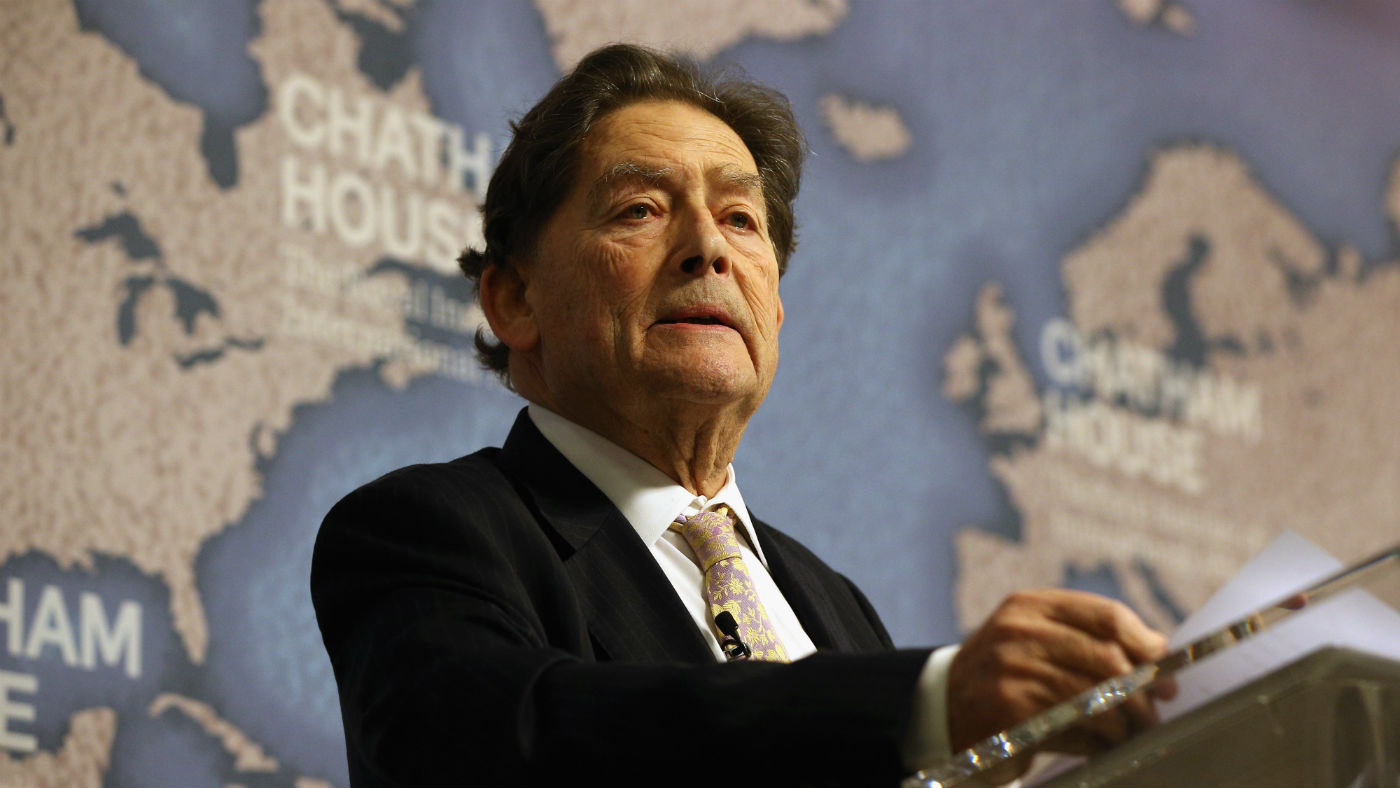 Nigel Lawson when he was Chairman of Vote Leave