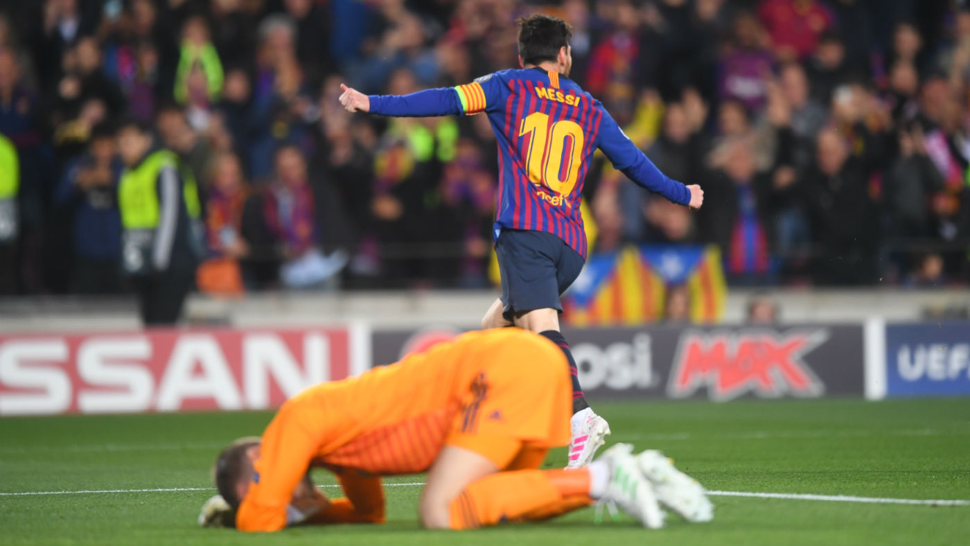 David de Gea’s howler gifted Lionel Messi his second goal in Barcelona’s win against Man Utd