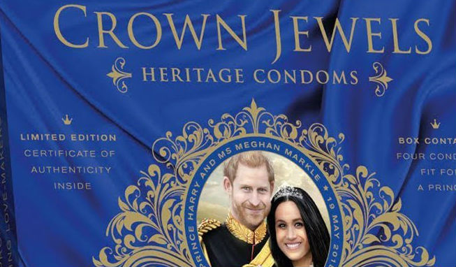 royal wedding condoms
