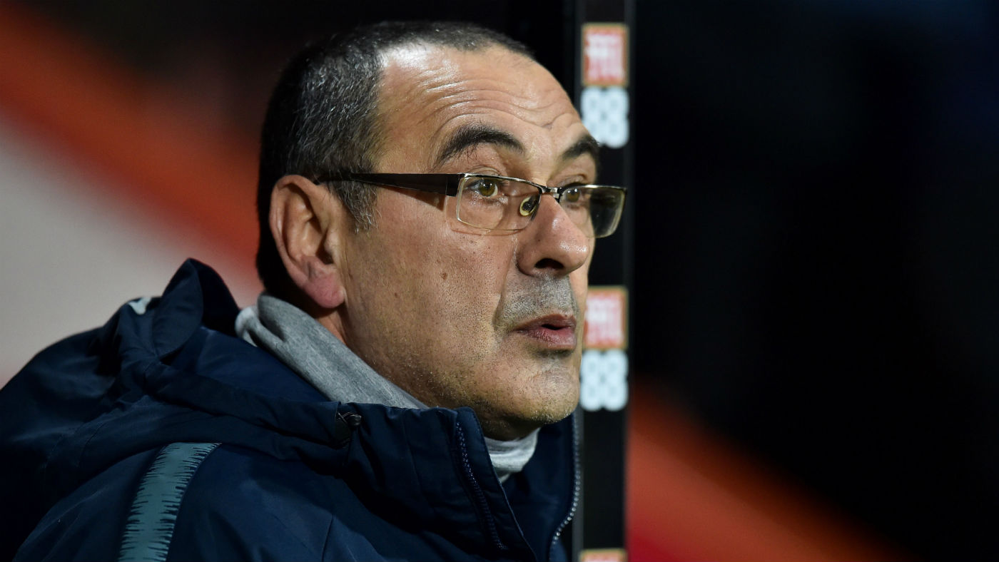 Chelsea boss Maurizio Sarri is under pressure after a number of defeats