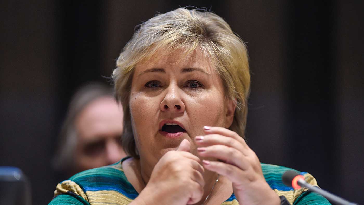Norwegian Prime Minister Erna Solberg is set to be re-elected in general election