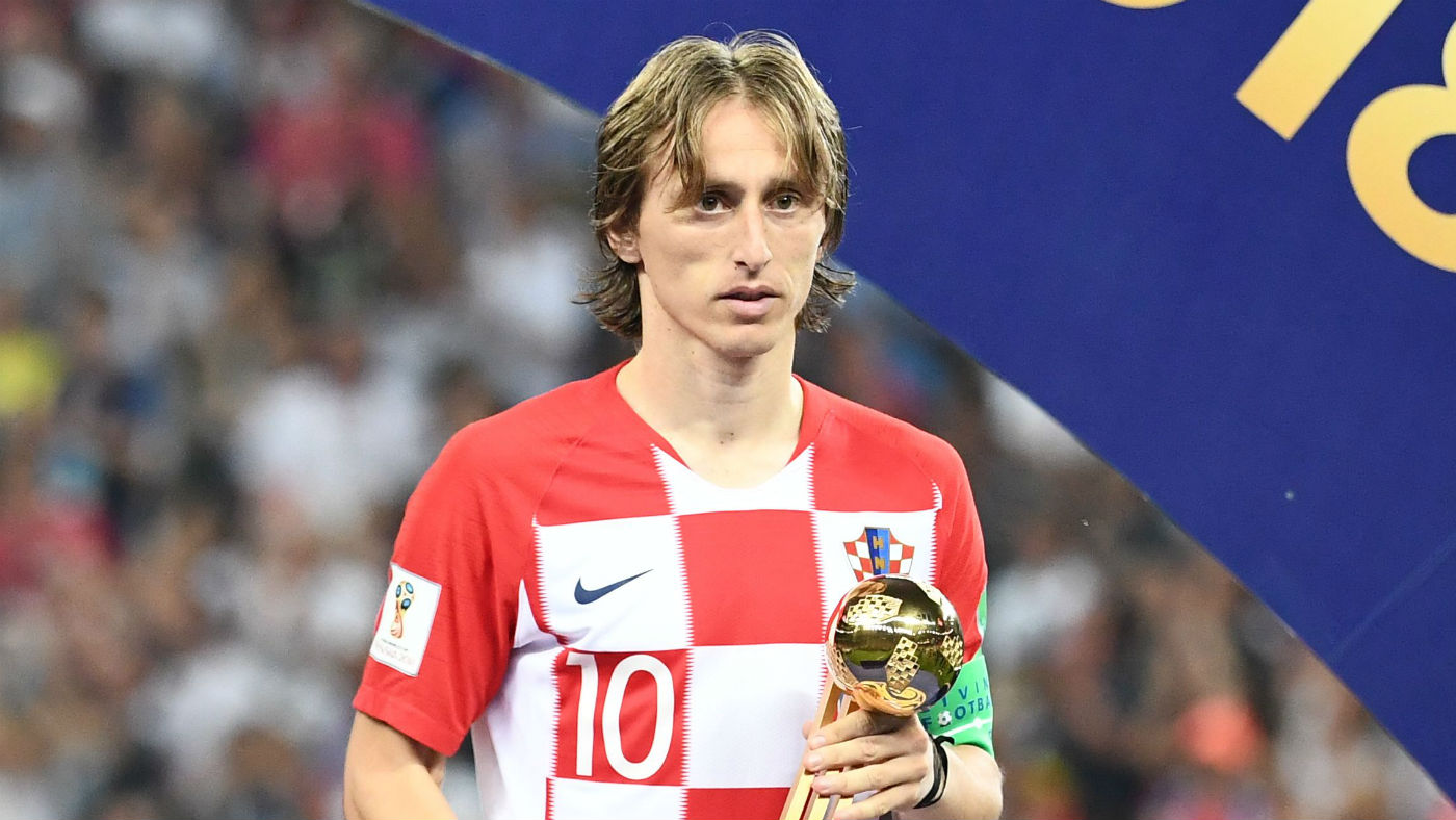 Croatia and Real Madrid star Luka Modric won the 2018 World Cup Golden Ball award