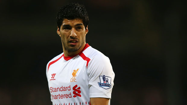 Luis Suarez of Liverpool