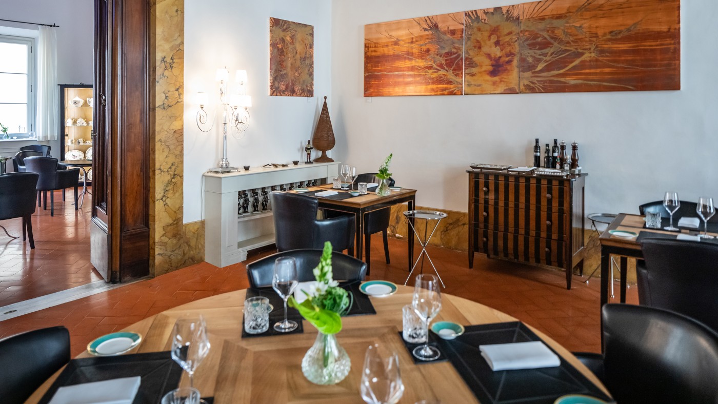 Gilvy &  Ghibellini Restaurant at Relais Santa Croce by Baglioni Hotels &  Resorts in Florence 